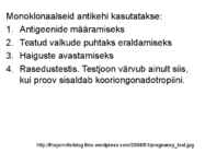 Rakendusbioloogia jaotusmaterjalid #10
