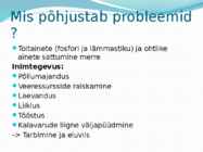 Esitlus Läänemere ökoloogilisest olukorrast #7