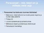Prototüüpide loomine #3