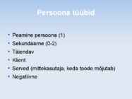 Prototüüpide loomine #8