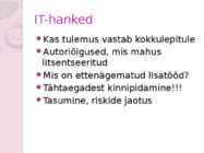 IT õigus #39