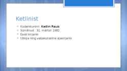 Ketlin Priilinn #3