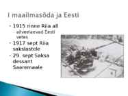 Iseseisev Eesti #3