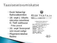 Iseseisev Eesti #32