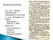 Iseseisev Eesti #5