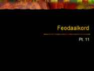 Feodaalkord