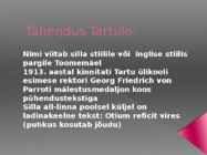 Tartu ja Vana-Kreeka võrdlus #16