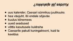 Julius Caesar-Octavianus #5
