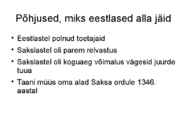 Jüriöö ülestõus #9