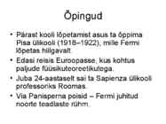 Enrico Fermi #3