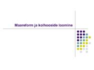 Maareform ja kolhooside loomine