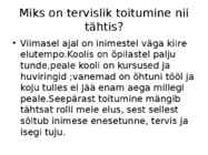 Toitumine #3