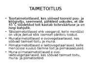 Toitumine #10