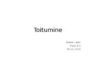 Toitumine