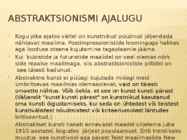 Abstraktsionism #3