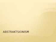 Abstraktsionism