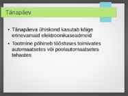 Elektroonikatööstus #3