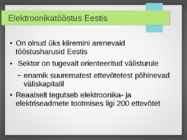 Elektroonikatööstus #4