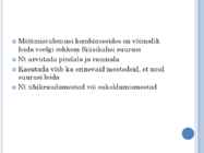 Mõõtmismeetodid #2