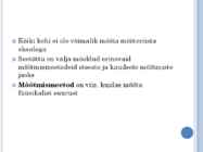 Mõõtmismeetodid #3