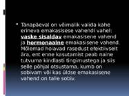 Emakasisesed rasestumisvastased vahendid #2