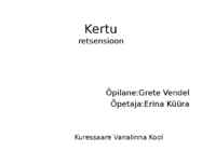 Kertu retsensioon
