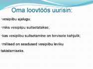 Vesipiip slaid #2