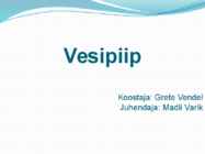 Vesipiip slaid