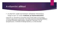 A-vitamiin #3