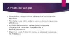A-vitamiin #10