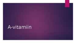 A-vitamiin