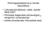 Piim ja hapupiimatooted #11