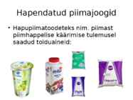 Piim ja hapupiimatooted #10