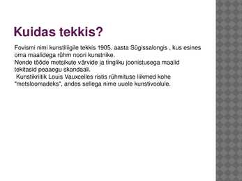 Fovism #2