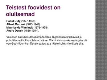 Fovism #17