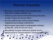 Rooma kunst ja arhidektuur #8
