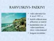 Eesti riiklik ja rahvussümboolika #11