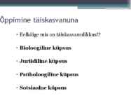 Elukestevõpe #4