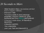 OUR favourite band-Thirty Seconds to Mars #2
