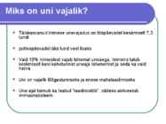 Uni ja unenäod #5
