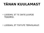Süsivesikud ja vitamiinid #16