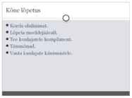 KÕNEÕPETUS #7