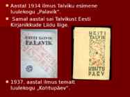 Heiti Talvik #7