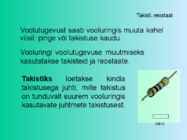 Takisti-reostaat-voolutugevuse reguleerimine #6