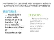 Haridus ja haridussüsteem #2