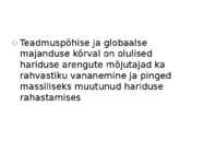 Haridus ja haridussüsteem #4