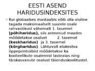 Haridus ja haridussüsteem #7