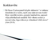 Südame rütmihäiretega patsiendi õendusabi #13