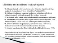 Südame rütmihäiretega patsiendi õendusabi #3