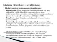 Südame rütmihäiretega patsiendi õendusabi #5